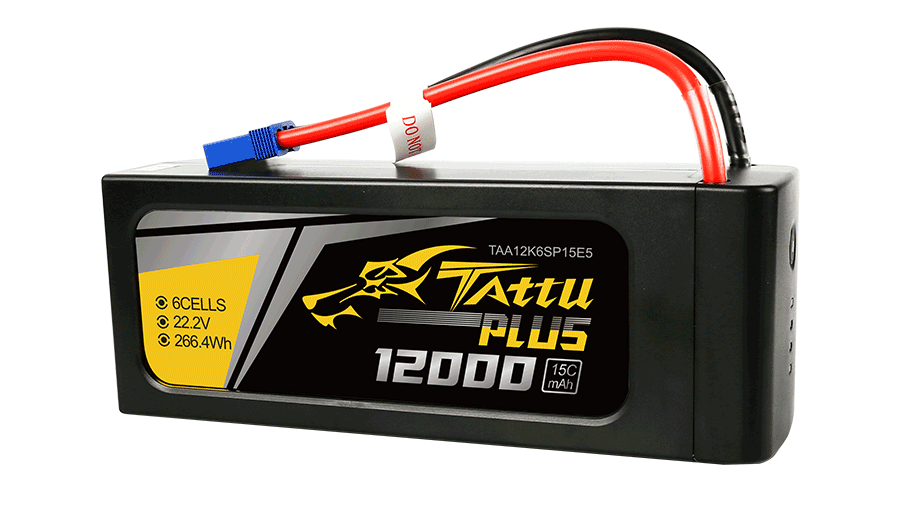 12000mAh智能無(wú)人機電池tattu plus