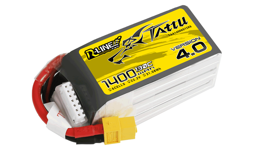 1400mAh fpv穿越機電池 22.2V 130C 6S1P