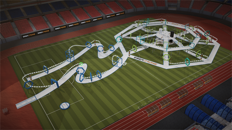 2024世界無(wú)人機錦標賽賽道示意圖